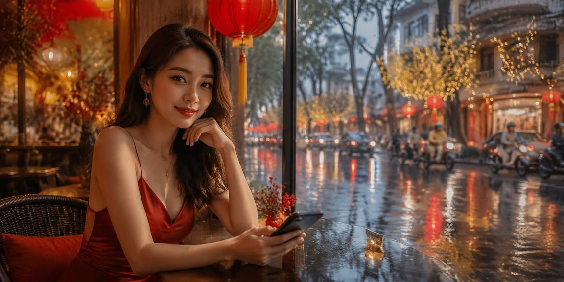 Người dùng TP Hồ Chí Minh thư giãn tại quán cà phê và khám phá casino trực tuyến